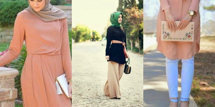 Hijabi Essentials Collage dresses pic