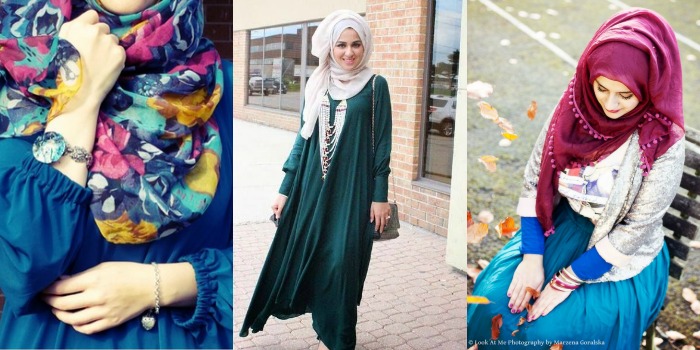 Hijabi Essentials Collage scarves pic