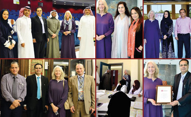 Ms. Susan Hackley (Managing Director of Harvard University Law School, USA) visited Global Business School (GBS), Jeddah