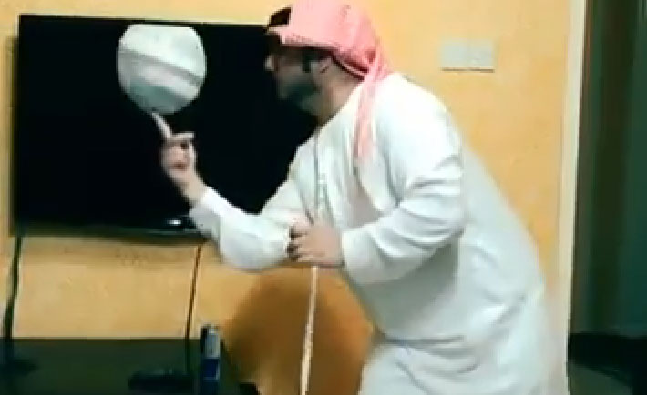 This Video Of A Saudi Football Fan Will Leave You Baffled