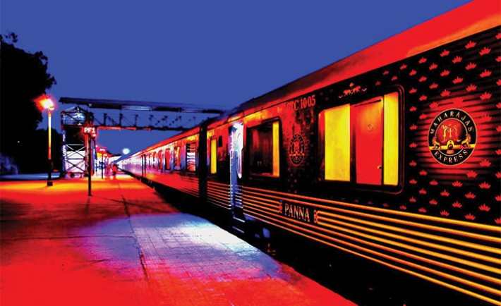 On Board Maharajas’ Express train