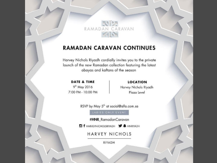 Ramadan Caravan Unveils Season’s Best Designers and Trends