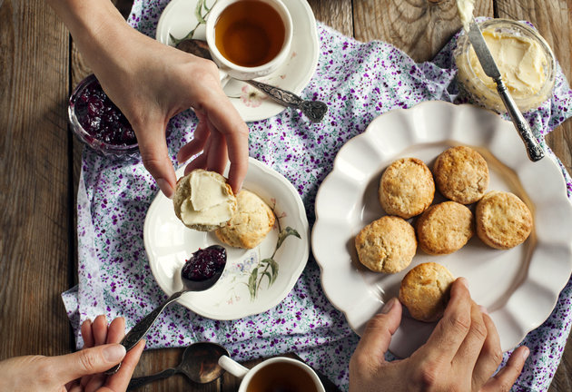 Tea time with scones