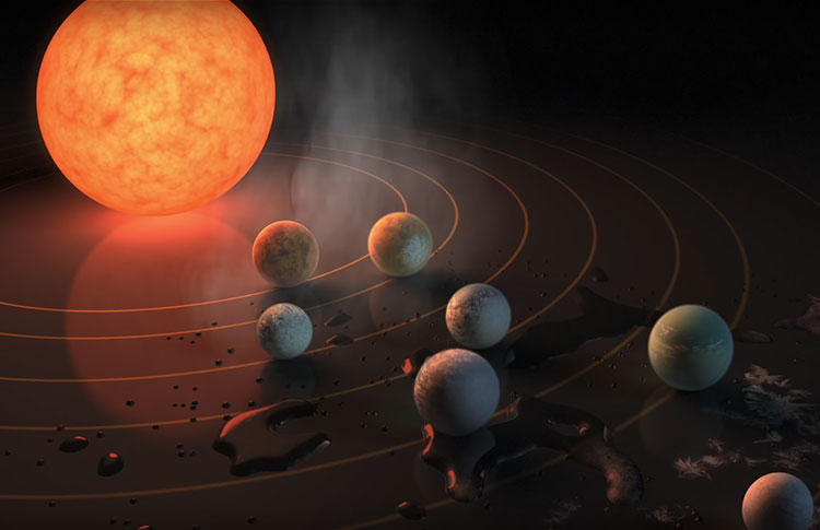 NASA Discovers 7 Earth-Sized Planets