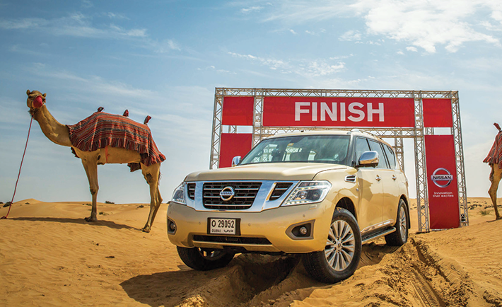 Nissan Discovers Desert Camel Power