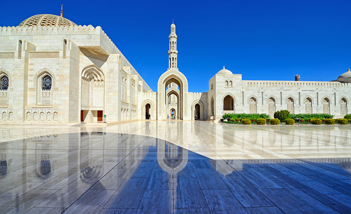 The Sultan Qaboos Grand Mosque in Muscat is Oman’s Grandest Mosque