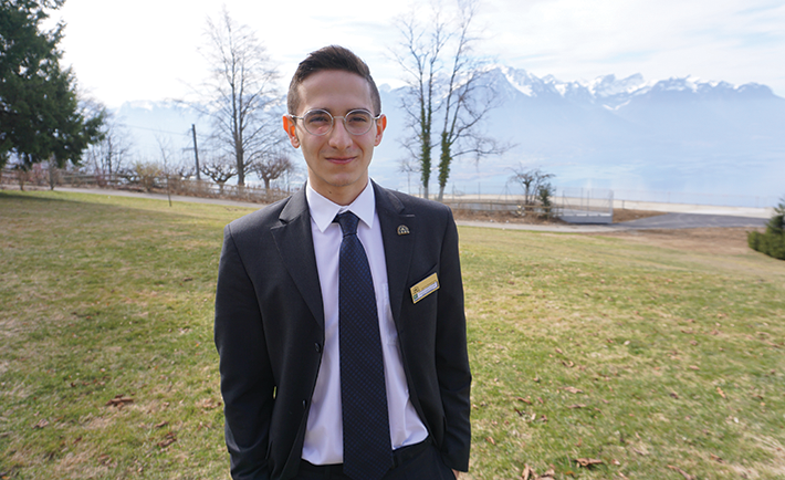 Abdul Latif Jameel is a first year student at the Swiss Hotel Management School (SHMS).