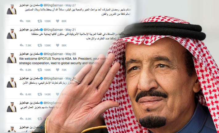 King Salman Is The World’s Most Retweeted Leader