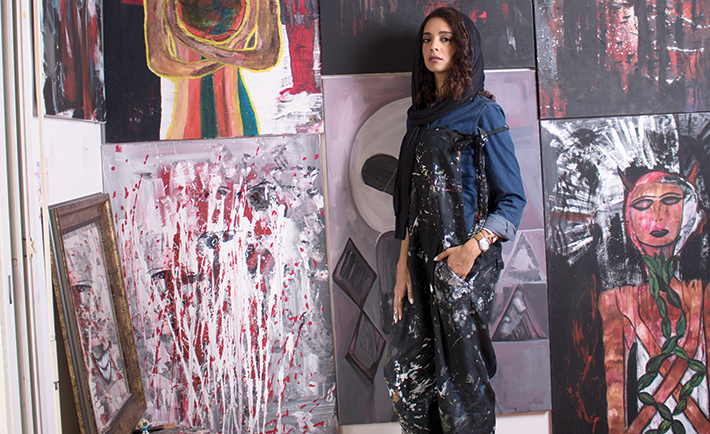One Saudi Woman’s Empowering Journey Through Art!