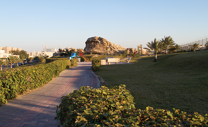 Muraikabat Mountain Park in Dammam