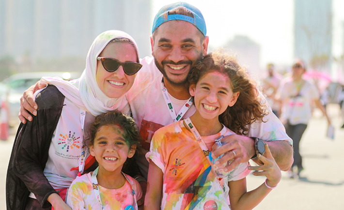 40,000 Color Runners Participating From Across The Kingdom