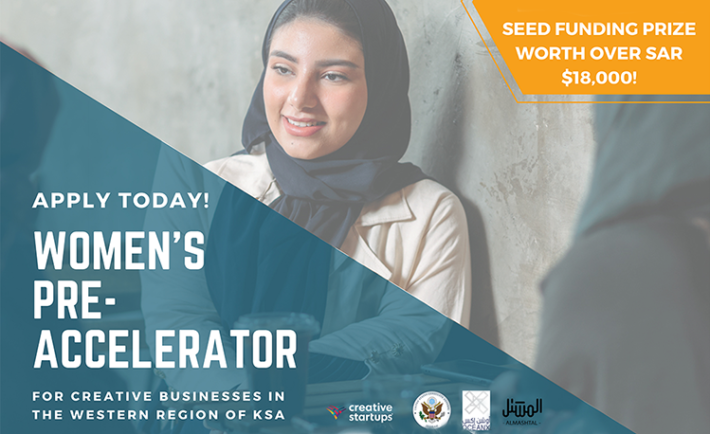 Creative Startups Announces New Women-Focused Accelerator in Saudi Arabia
