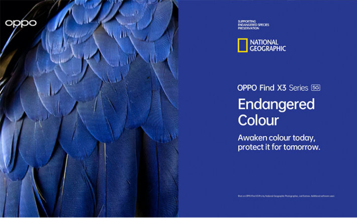 OPPO launches ‘Endangered Colour’ Campaign in Partnership with the National Geographic Society
