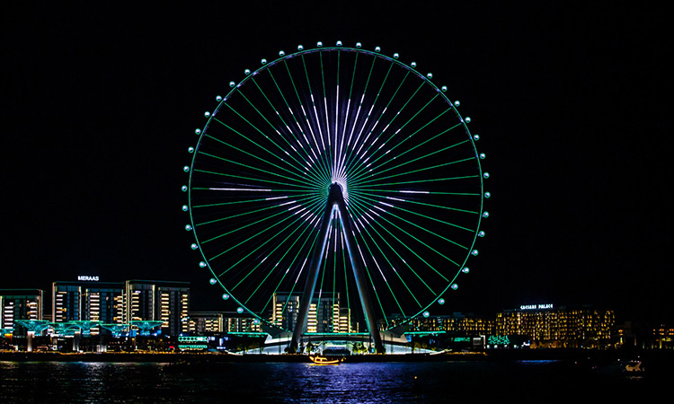 World’s Largest & Tallest Observation Wheel Celebrates Saudi National Day