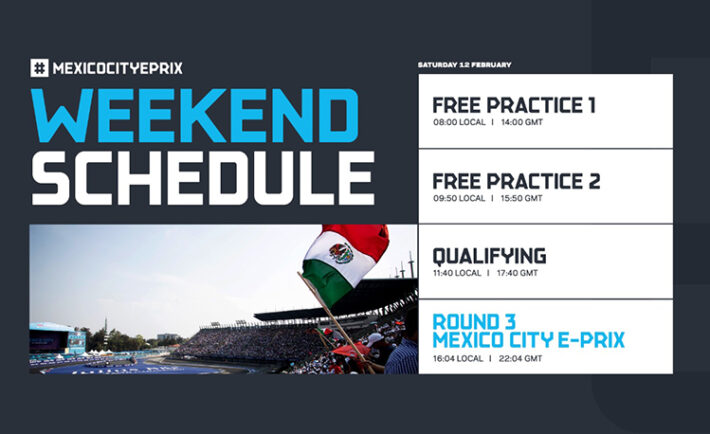 Flat Out Racing & Full Grandstands Await as ABB FIA Formula E World Championship Returns to Mexico City