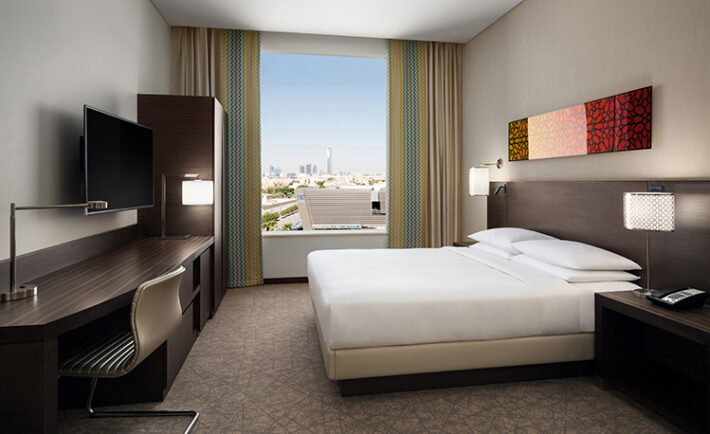 The Hyatt Place Riyadh is Located Conveniently in the City’s Heart.