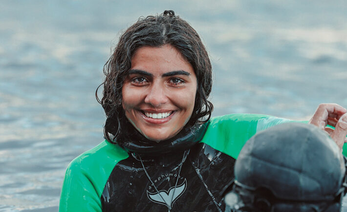 Feeling Free Underwater: Salma Ahmed Shaker