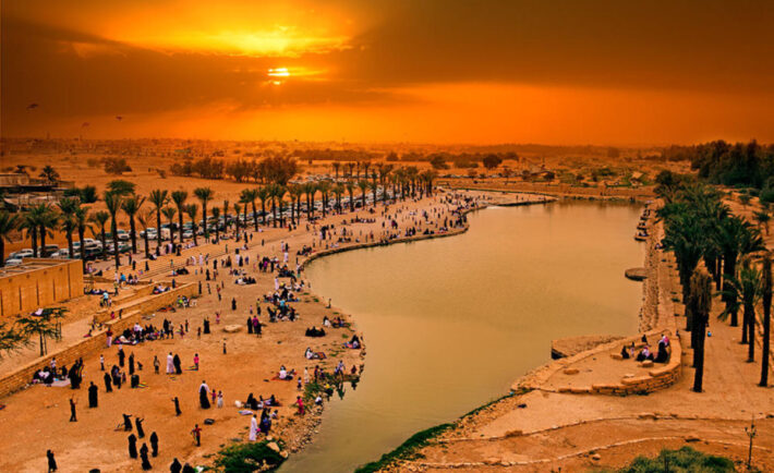 وادي حنيفة أجمل أودية الرياض