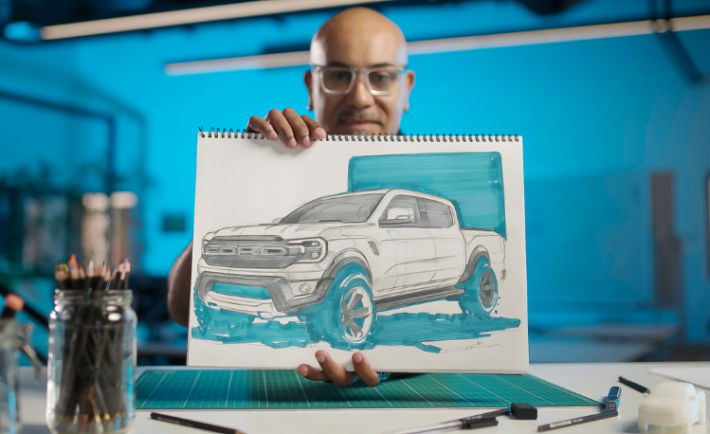 Master the Art of Drawing a Ford Ranger Raptor: Insider Tips from the Ford Design Department