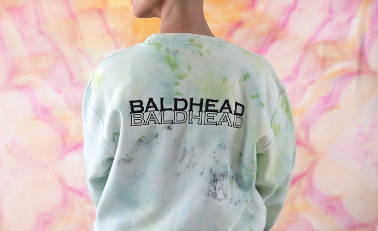 Boldly Baldhead: How one founder is making tie-dye trendy again