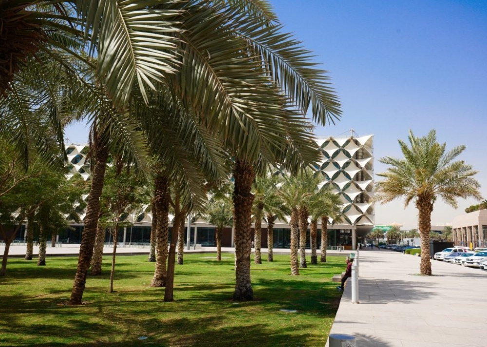حديقة مكتبة الملك فهد