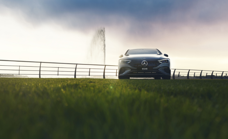 JACO Showrooms Now Feature the All-New Mercedes-Benz EQE Sporty Business Sedan