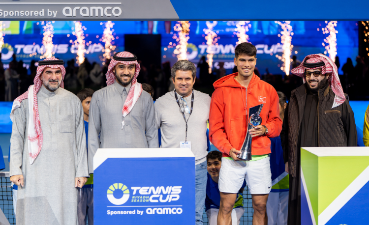 Carlos Alcaraz wins the Riyadh Season Tennis Cup