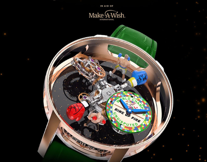 Exclusive ‘Ring of Fire’ Watch Auctioned for Make-A-Wish® by Turki Alalshikh