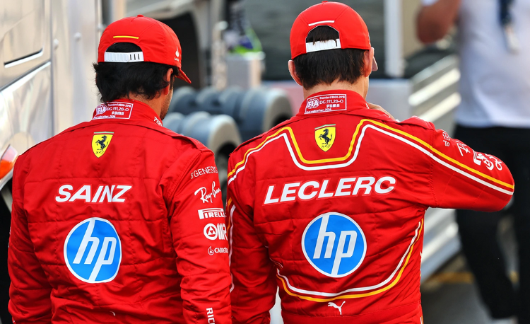 Ferrari Charles and Carlos back