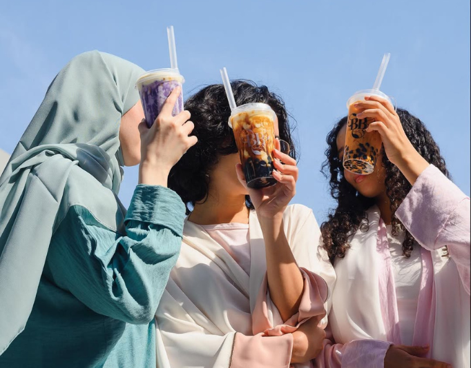 Bubble Tea in Jeddah Friends