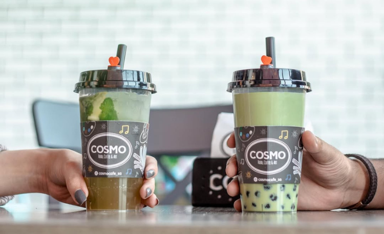 bubble tea in jeddah cosmo