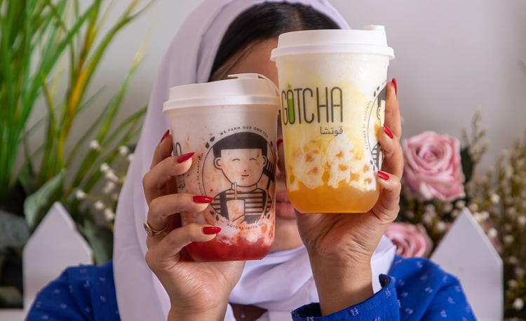 bubble tea in Jeddah gotcha