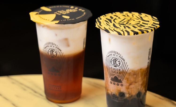 bubble tea in Jeddah tiger sugar