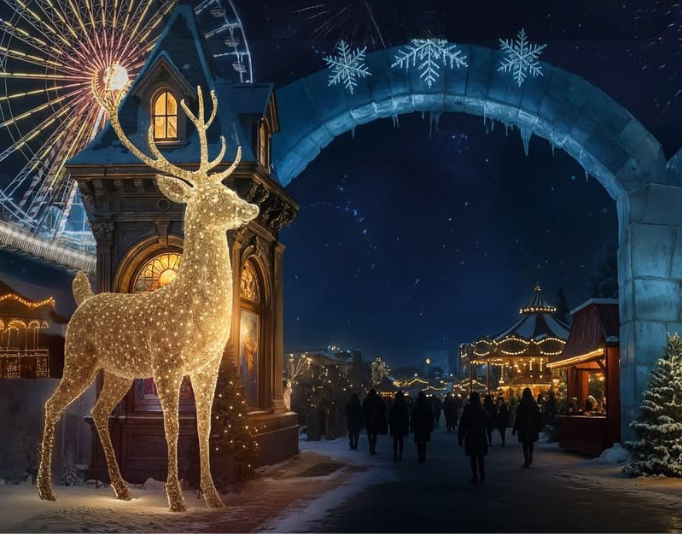 Winter Wonderland in Jeddah