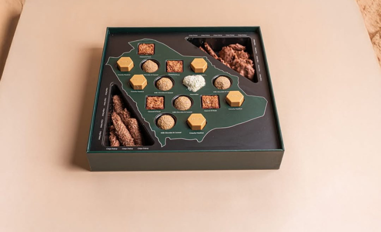 Saudi National Day chocolates Han