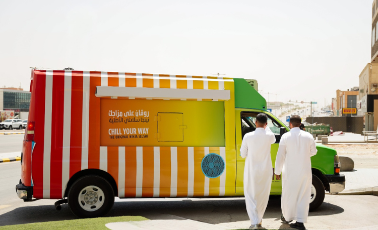 Shake things up: SharkNinja Saudi Arabia brings Ninja SLUSHi to your kitchen 1 SharkNinja Saudi Arabia truck