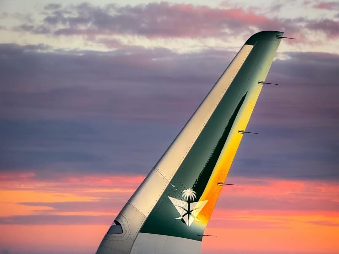 fully internet enabled flight by Saudia