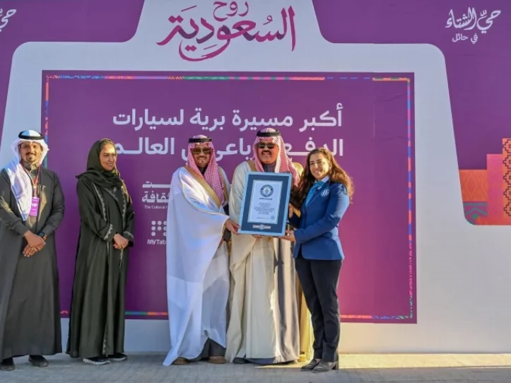 largest 4x4 convoy Guinness World Record