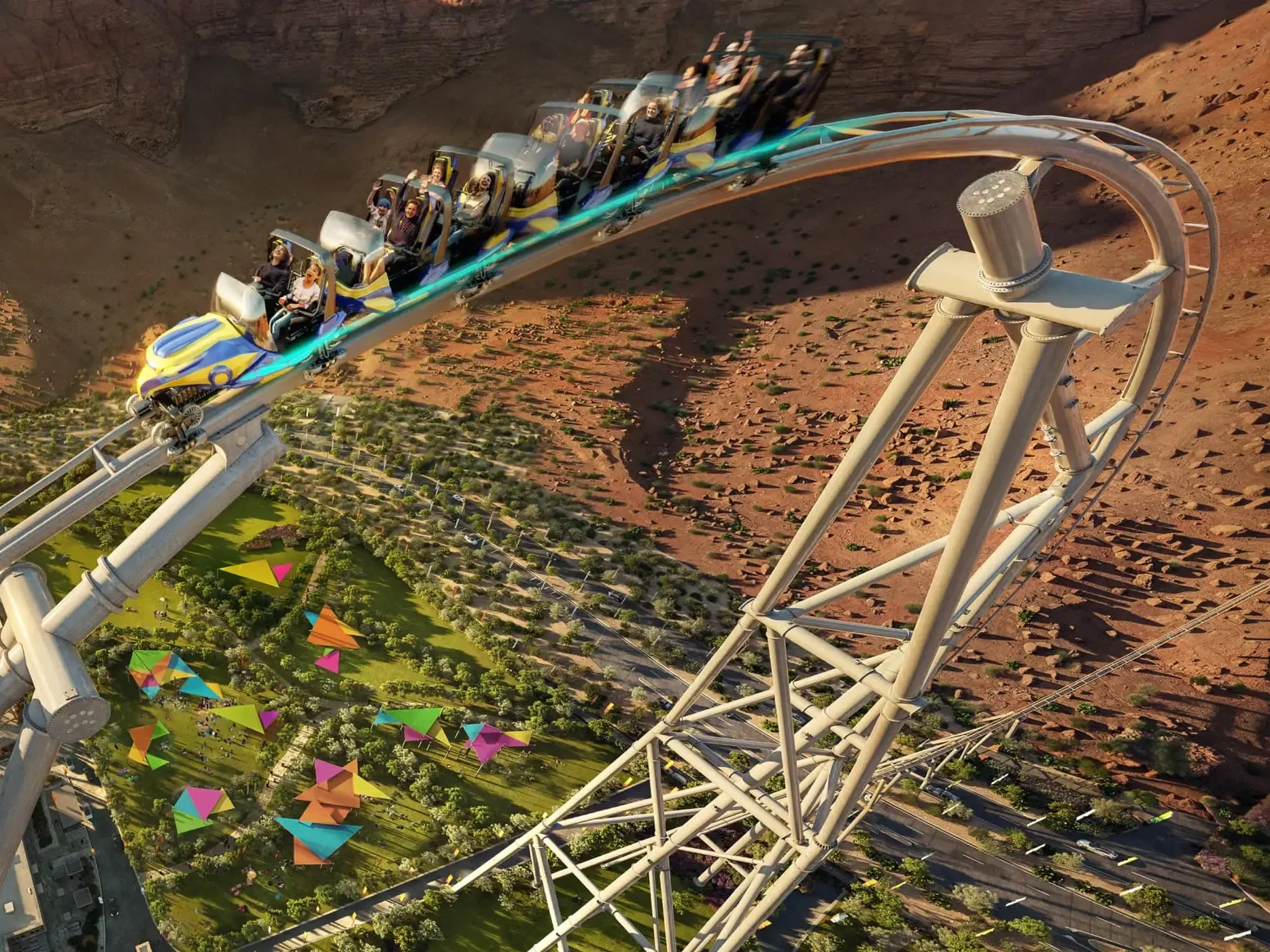 ساعات رمضان في مدينة الأعلام الستة بالقدية