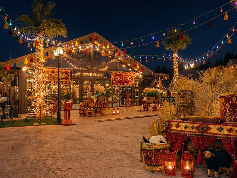 Ramadan tents in Riyadh