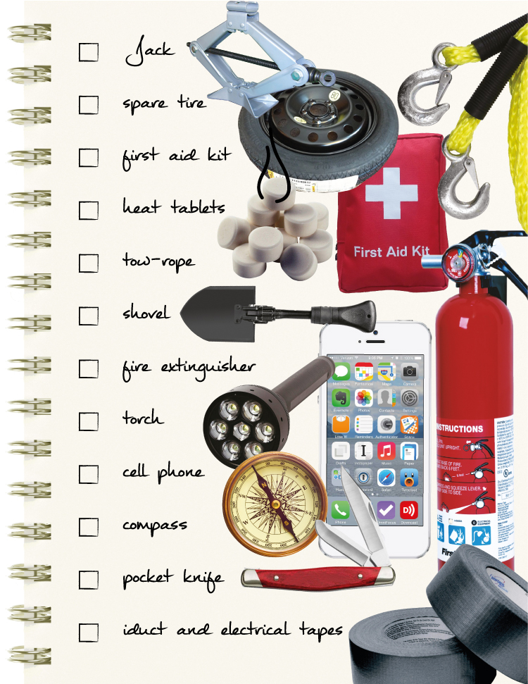Guide To Driving Offroad in Saudi 1 Check-list