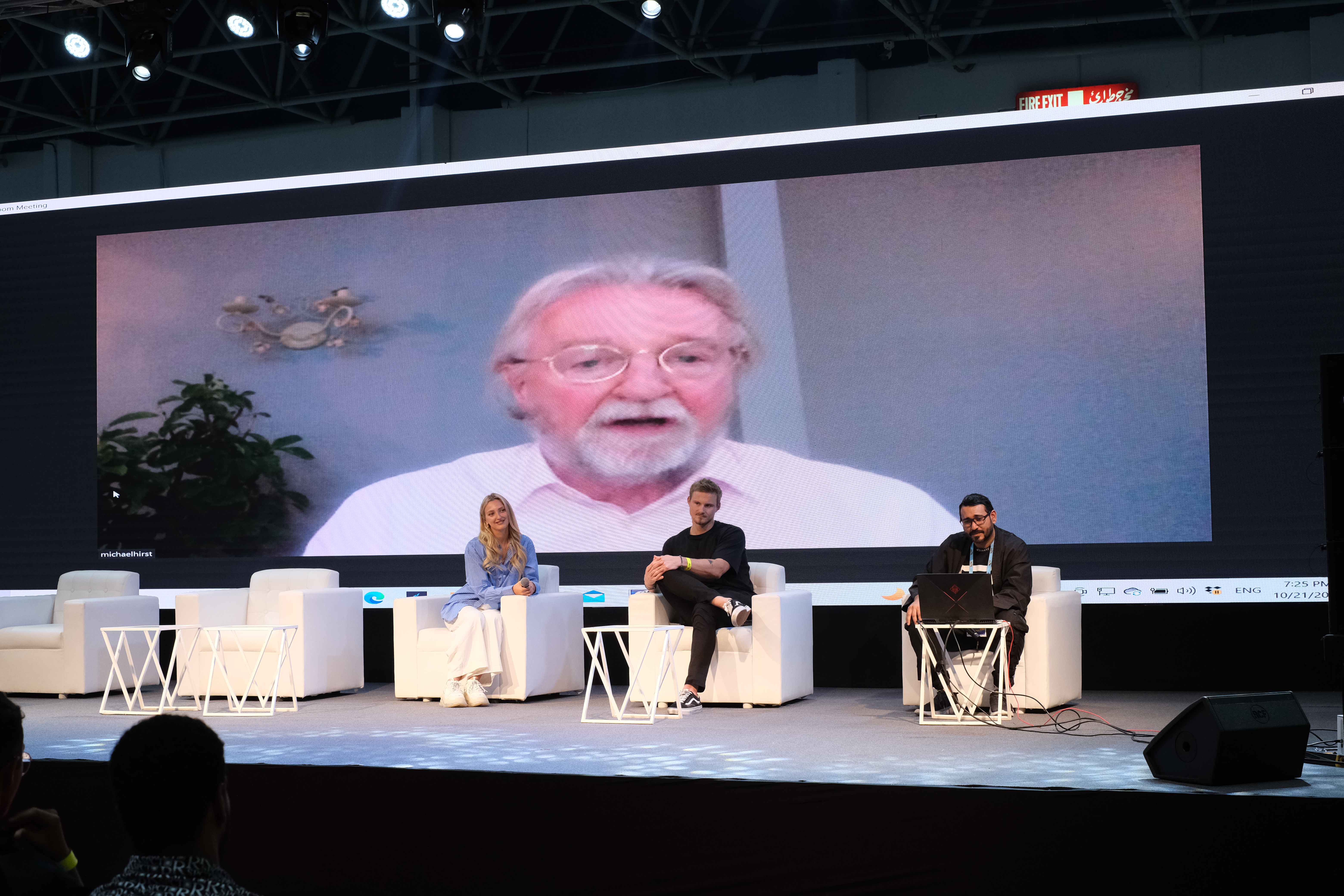 Vikings starts in the panel discussion