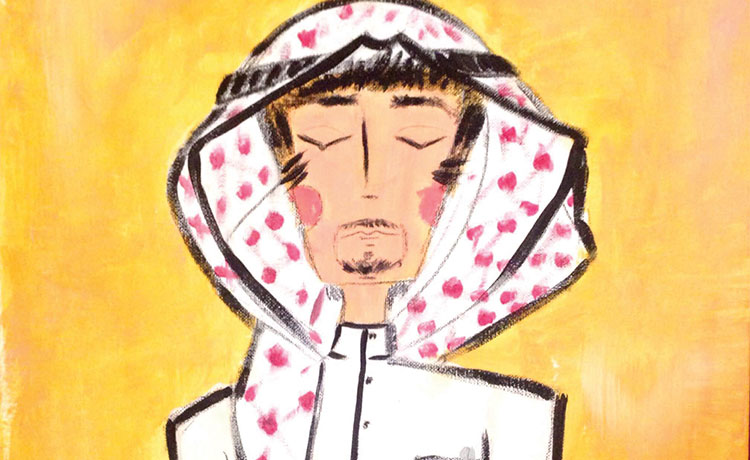 Meet this month’s emerging artist Maysoun AlTamimi 2 IMG_3439