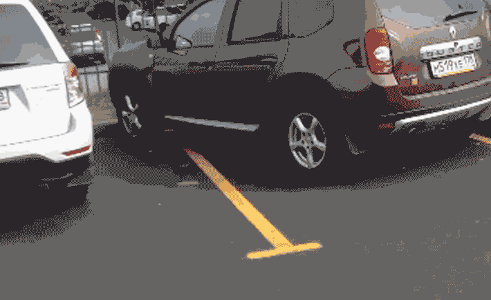 Five Idiots You Find in Every Parking Lot 2 Photo Credit: giphy.com